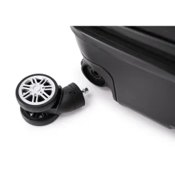 TUCCI Hardside Spinner Carry-On Luggage Set, TSA Checkpoint Friendly (S0567-03PC-BLK)