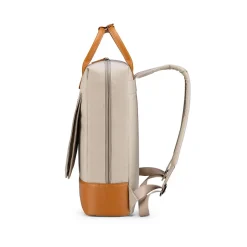 TUCCI Laptop Backpack, Medium, Khaki (T0637)