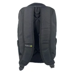 TUCCI Laptop Backpack, Medium, Black (T0574)