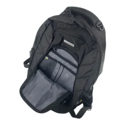 Tucci Laptop Backpack, Medium, Black (T0565)