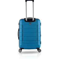 TUCCI 3-Piece Hardside Spinner Carry-On Luggage Set, TSA Checkpoint Friendly, Blue (T0273-03PC-BLU)