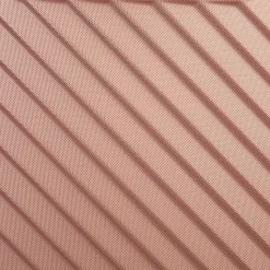 TUCCI 2-Piece Hardside Spinner Carry-On Luggage Set, TSA Checkpoint Friendly, Rose Gold (T0293-02PC-RGD)