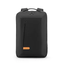 Tucci TrekTornado Laptop Backpack, Medium, Black (T0593)