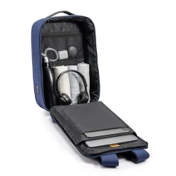 Tucci Whirlwind Laptop Backpack, Medium, Blue (T0594)