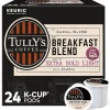 Tully's Breakfast Blend Coffee, Light Roast, 0.40 oz. Keurig® K-Cup® Pods, 24/Box (192719)