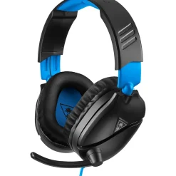 Turtle Beach Recon 70 Wired Over-the-head Stereo Gaming Headset, Black/Blue (TBS-3555-01)