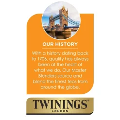 Twinings Cold Brewed Peach Tea Bags, 20/Box (F10055)