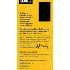 Twinings Earl Grey Black Tea, Keurig® K-Cup® Pods, 24/Box (TNA85783)