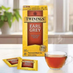 Twinings Earl Grey Tea Bags, 25/Box (TNA51728)