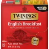 Twinings English Breakfast Black Tea Bags, 50/Box (F05331)
