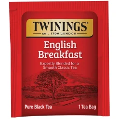 Twinings English Breakfast Black Tea Bags, 50/Box (F05331)
