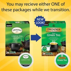 Twinings Green Tea, Keurig® K-Cup® Pods, 24/Box (TNA85788)