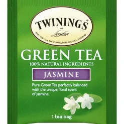 Twinings Green with Jasmine Tea Bags, 25/Box (TNA51800)