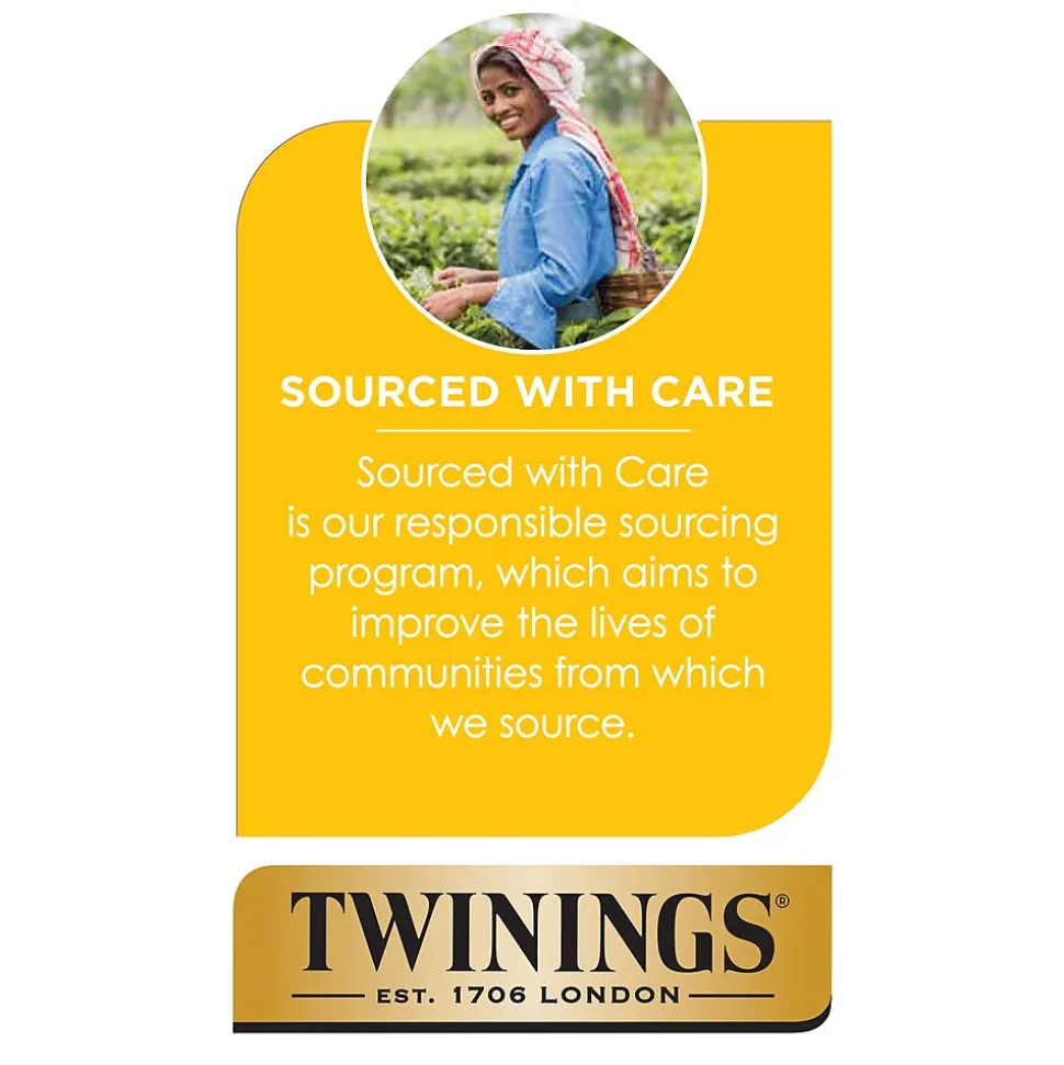 Twinings Lemon & Ginger Herbal Tea, Keurig® K-Cup® Pods, 24/Box (TNA89556)