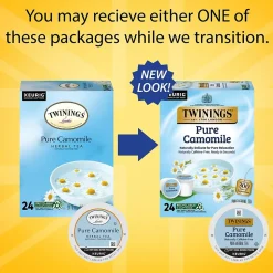 Twinings Pure Camomile Herbal Tea, Keurig® K-Cup® Pods, 24/Box (TNA85790)
