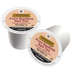 Twinings Pure Rooibos Red Herbal Tea, Keurig® K-Cup® Pods, 24/Box (TNA85791)