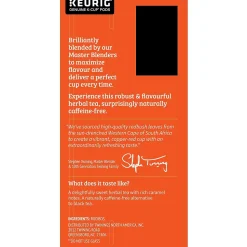 Twinings Pure Rooibos Red Herbal Tea, Keurig® K-Cup® Pods, 24/Box (TNA85791)