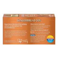 Twinings Winter Teas Gingerbread Joy Black Tea Bags, 20/Box (F15739)