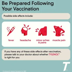 Tylenol Extra Strength Caplets, Fever Reducer and Pain Reliever, 500 mg, 100 Count (931218)