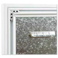 U Brands Combination Dry-Erase Whiteboard, Aluminum Frame, 2' x 1.5' (3196U00-01)