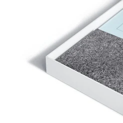 U Brands Combination Dry-Erase Whiteboard, Aluminum Frame, 4' x 3' (3198U00-01)