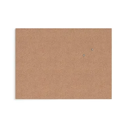 U Brands Cork Bulletin Board, Frameless, 2' x 1.5' (2873U00-01)