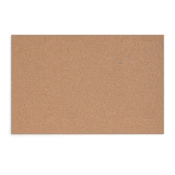U Brands Cork Bulletin Board, Frameless, 3' x 2' (2875U00-01)
