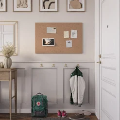 U Brands Cork Bulletin Board, Frameless, 3' x 2' (2875U00-01)