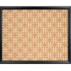 U Brands Fashion Cork Bulletin Board, 20" x 16", Black Frame (305U00-01)