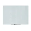 U Brands Floating Glass Ghost Grid Dry Erase Board, Frameless, 4' x 3' (2799U00-01)