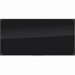 U Brands Glass Dry-Erase Whiteboard, 8' x 4' (3015U00-01)