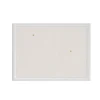 U Brands Linen Bulletin Board, 23" x 17", White Décor Frame