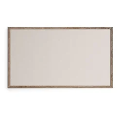 U Brands Linen Bulletin Board, Wood Frame, 6' x 4' (4897U00-01)