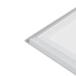 U Brands Magnetic Dry Erase Whiteboard, White Decor Frame, 30