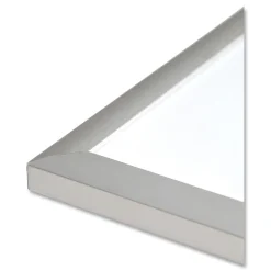 U Brands Melamine Dry Erase Whiteboard, Silver Aluminum Frame, 23