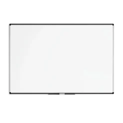 U Brands PINIT Steel Dry-Erase Whiteboard, Aluminum Frame, 6' x 4' (2808U00-01)