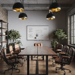 U Brands PINIT Steel Dry-Erase Whiteboard, Aluminum Frame, 6' x 4' (2808U00-01)