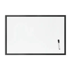 U Brands Steel Dry-Erase Whiteboard, Wood Frame, 2' x 3' (311U00-01)