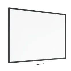 U Brands Steel Dry-Erase Whiteboard, Fiberboard Frame, 4' x 3' (2893U00-01)