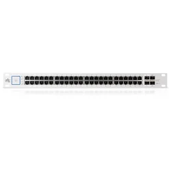 Ubiquiti Networks UniFi 48 Port Layer 2 Gigabit PoE Ethernet Switch Managed, Silver (US-48-500W)