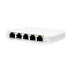 Ubiquiti UniFi Flex Mini 5-Port PoE Switch, 10Gbps, White (USW-FLEX-MINI)