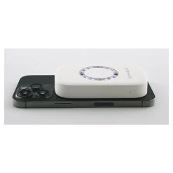 UltraBlu MagSafe Wireless USB Type-C Power Bank, 5000mAh, Matte White (UBW020923)