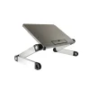 Uncaged Ergonomics WorkEZ Ergonomic Laptop Cooling Stand, Light Silver (WELS)