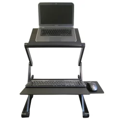 Uncaged Ergonomics WorkEZ Standing Desk, Black (WESDB)