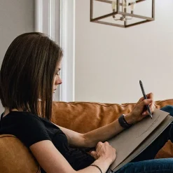 uni AIR Porous Point Pens, Medium Point, 0.7mm, Blue Ink, 3/Pack (1926810)