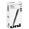 uni AIR Porous Point Pens, Medium Point, 0.7mm, Black, Black Ink, 12/Pack (1927631)