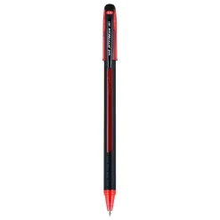 uni Jetstream 101 Ballpoint Pen, Medium Point, 1.0mm, Red Ink, Dozen (1768013)