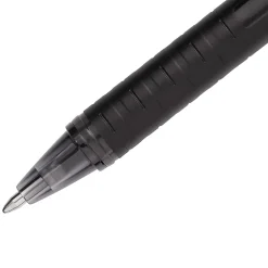 uni Jetstream 101 Ballpoint Pens, Medium Point, 1.0mm, Black Ink, Dozen (1768011)