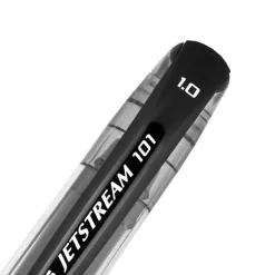 uni Jetstream 101 Ballpoint Pens, Medium Point, 1.0mm, Black Ink, Dozen (1768011)