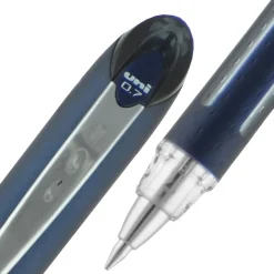 uni Jetstream Ballpoint Pen, Fine Point, 0.7mm, Black Ink, Dozen (40173)
